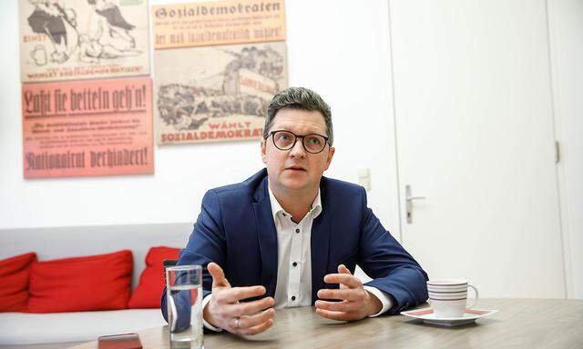 Der neue oberösterreichische SPÖ-Chef Michael Lindner im Interview mit der "Presse".