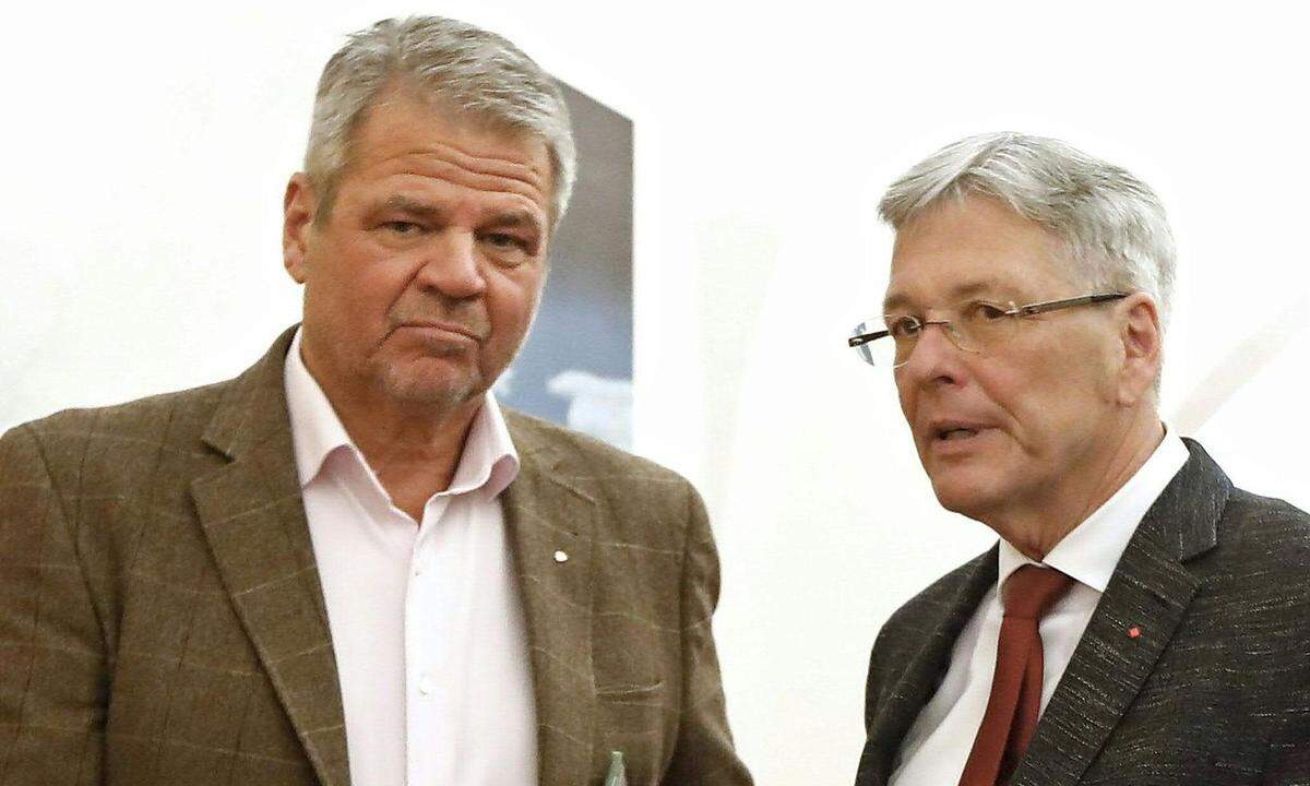 Gerhard Köfer und Landeshauptmann Peter Kaiser 