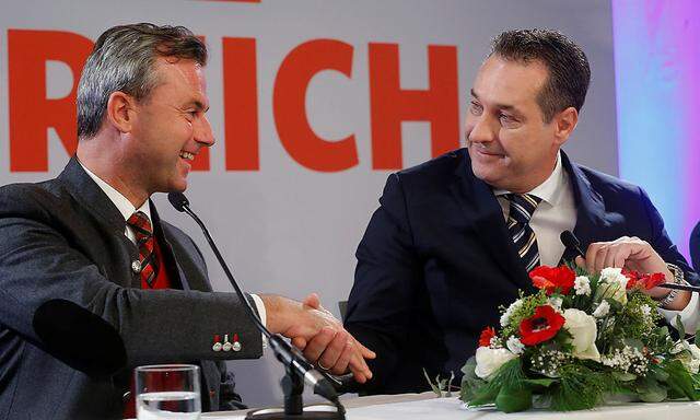 Norbert Hofer und Heinz-Christian Strache