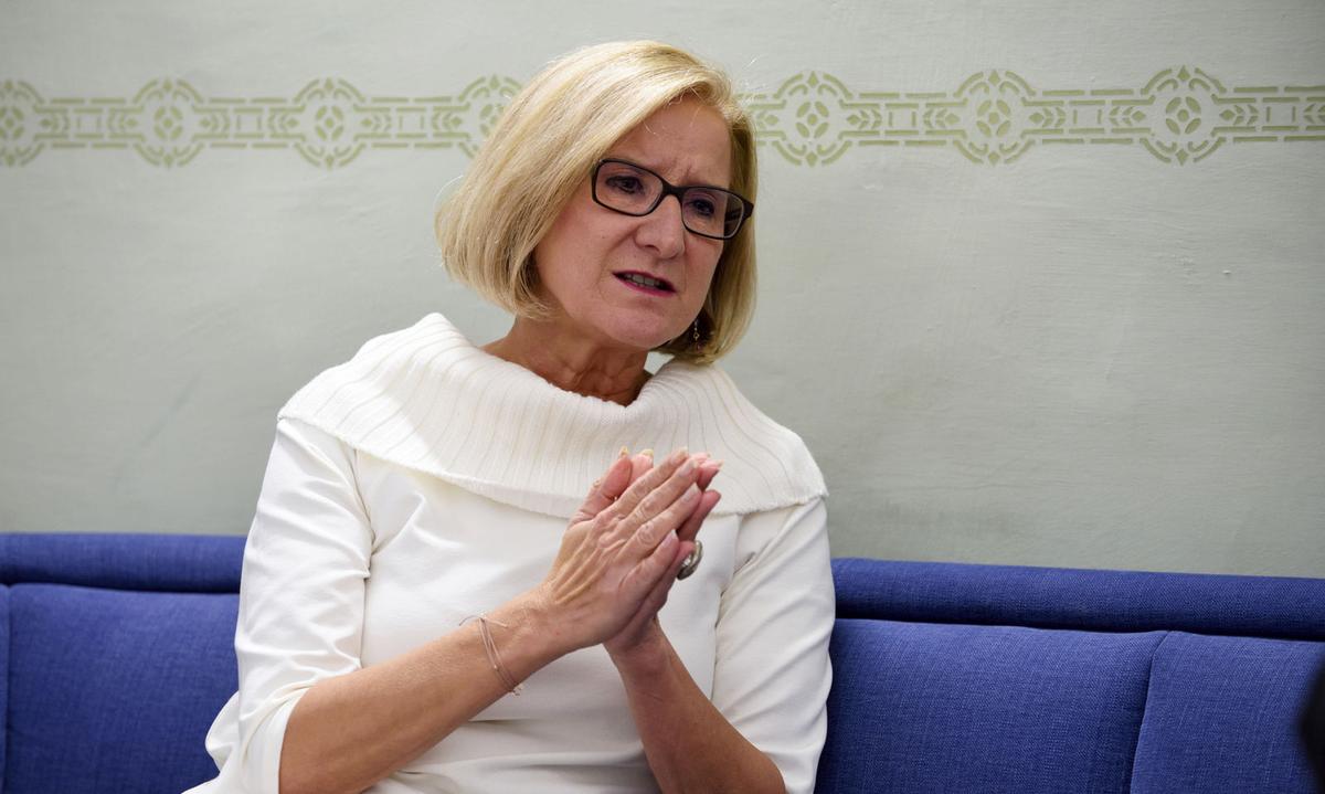Sagt übrigens auch lieber "Grüß Gott" als "Guten Tag", Johanna Mikl-Leitner.