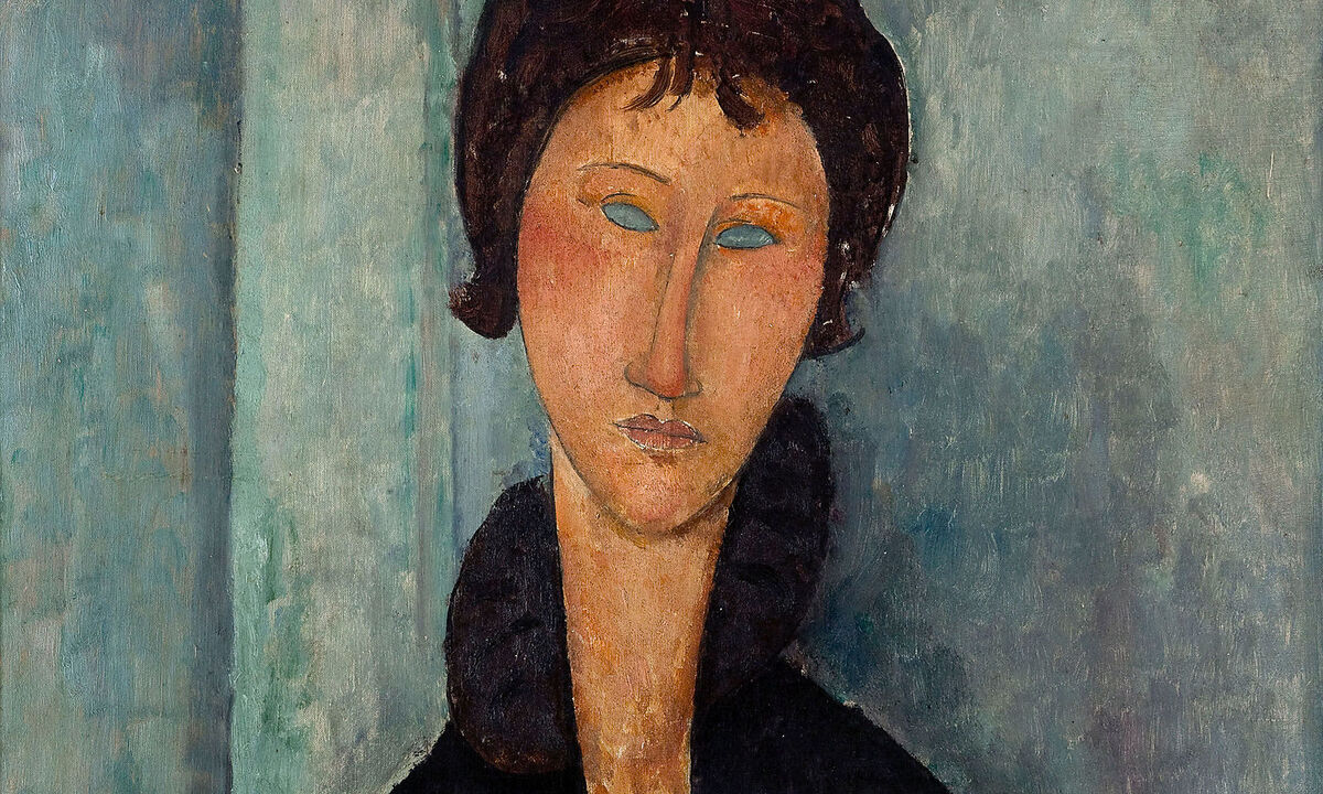 Femme aux yeux bleus