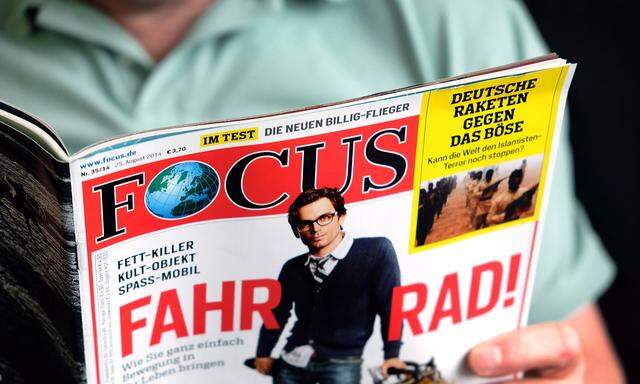 Die Auflage des "Focus" (hier ein Titel von 2014) ist in den vergangenen Jahren deutlich gesunken