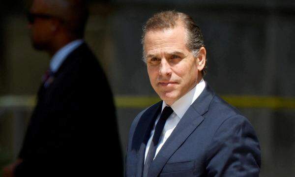 Hunter Biden bei seinem Gerichtstermin Ende Juli in Wilmington, Delaware.