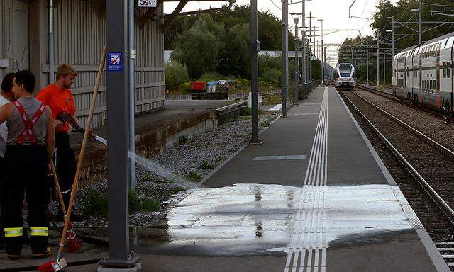 Sieben Verletzte bei Angriff in Schweizer Zug