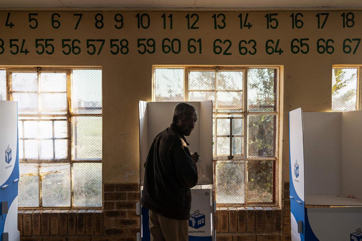 About 27.6 million registered voters were called to cast their ballots in the elections that took place in South Africa on Wednesday.