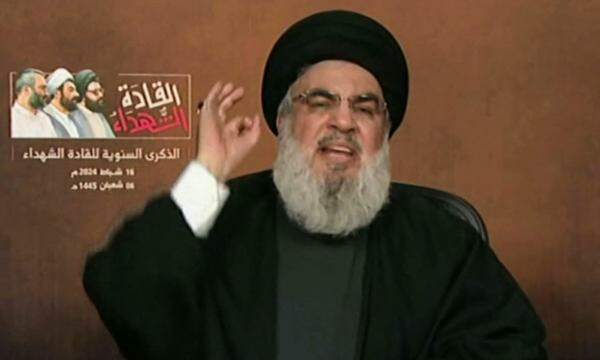Der Führer der Hisbollah-Bewegung, Hassan Nasrallah.