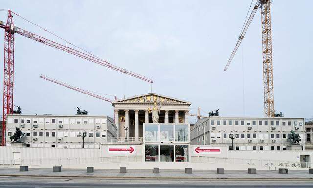 Baustelle Parlament: wieder einmal.