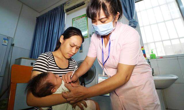 China wird von einem Impfskandal erschüttert. 