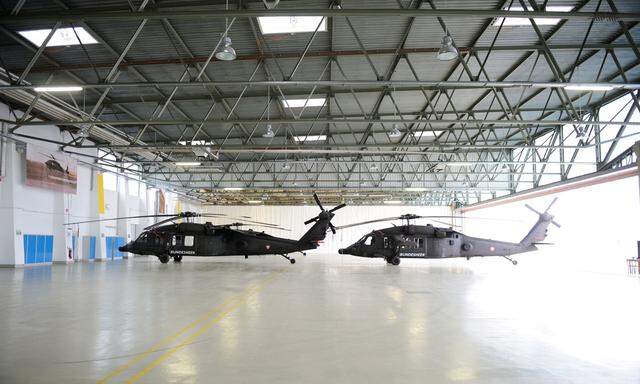 Symbolbild: Black Hawk-Hubschrauber in Langenlebarn