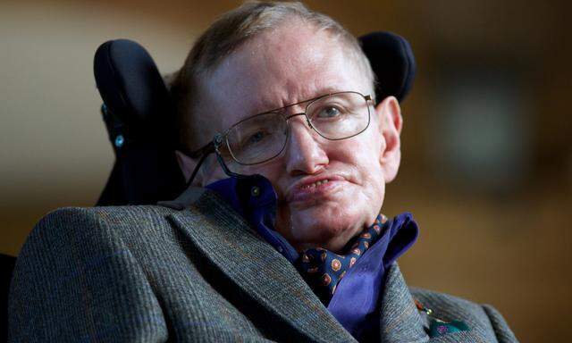 Physiker Stephen Hawking (1942–2018).