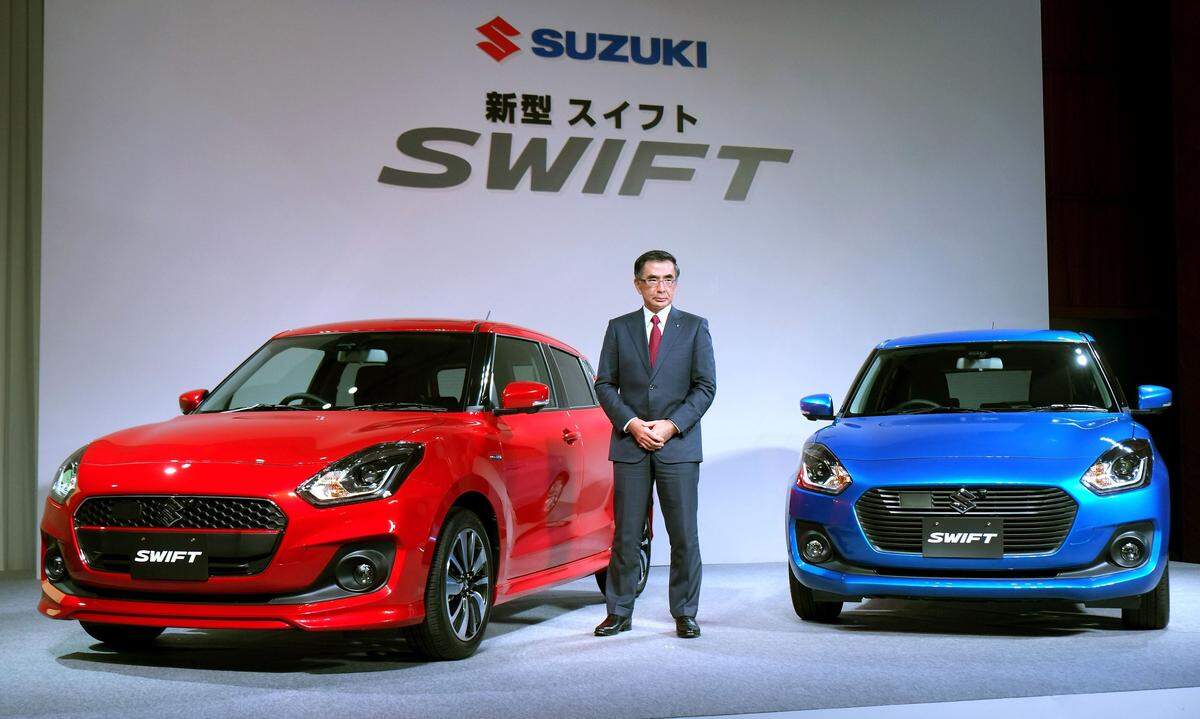 Der Japaner geht nach sieben Jahren in eine neue Generation. Der Suzuki Swift wurde 120 Kilo leichter, mit Assistenz sicherer und mit Turbo-Benzinern flotter.