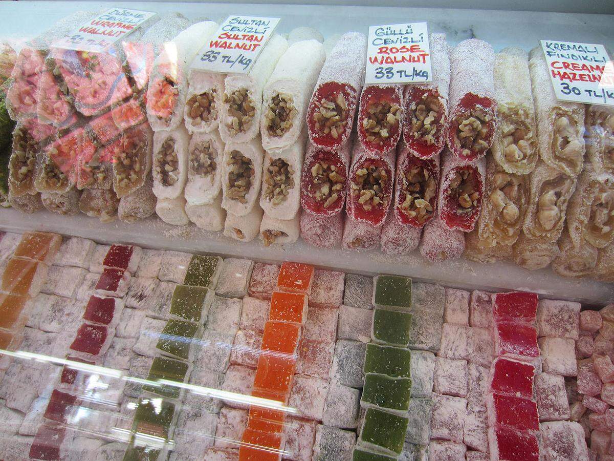 Guten Appetit! Türkische Süßigkeiten gehören zu den besten der Welt – die Süßesten sind sie ganz bestimmt.