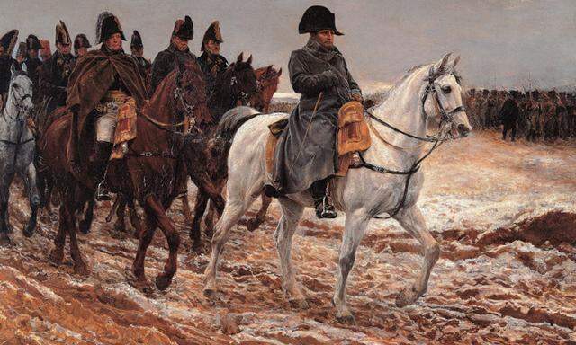 Nach seiner Rückkehr aus Elba wird Napoleon von seinen alten Freunden im Triumphzug nach Paris geleitet.