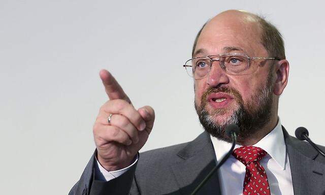 Nie um scharfe Worte verlegen: EU-Parlamentspräsident Martin Schulz