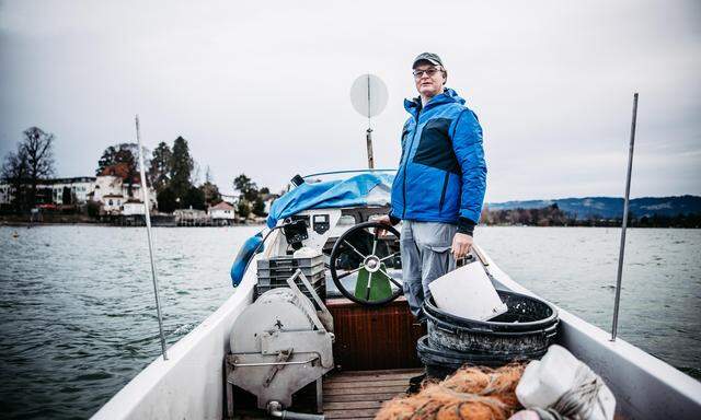 Bernd Kaulitzki aus dem bayerischen Wasserburg hat sich als Fischer gewissermaßen neu erfunden.