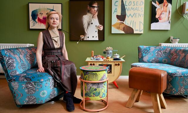 Ausstellungsort, Büro, Spielzimmer und Panoptikum: Sasa Hanten-Schmidt in ihrem Wiener „Kontor“.