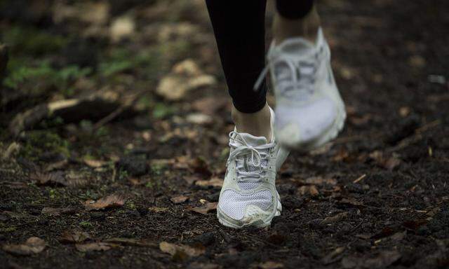 Ein Sensor misst die Laufdaten.