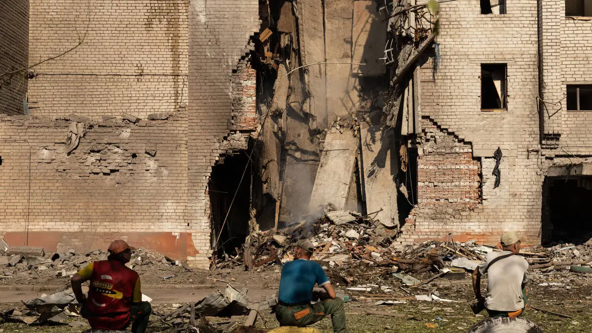 Baby stirbt bei russischem Angriff in der Ukraine