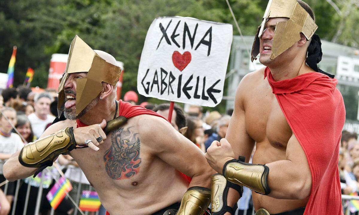 Für die Homosexuelleninitiative (HOSI) ist die Regenbogenparade "trotz ausgelassener Party-Stimmung eine wichtige politische Demonstration". Die Teilnehmer sind deswegen aufgerufen, nicht nur zu feiern, sondern auch ihre gesellschaftspolitischen Anliegen auszudrücken.