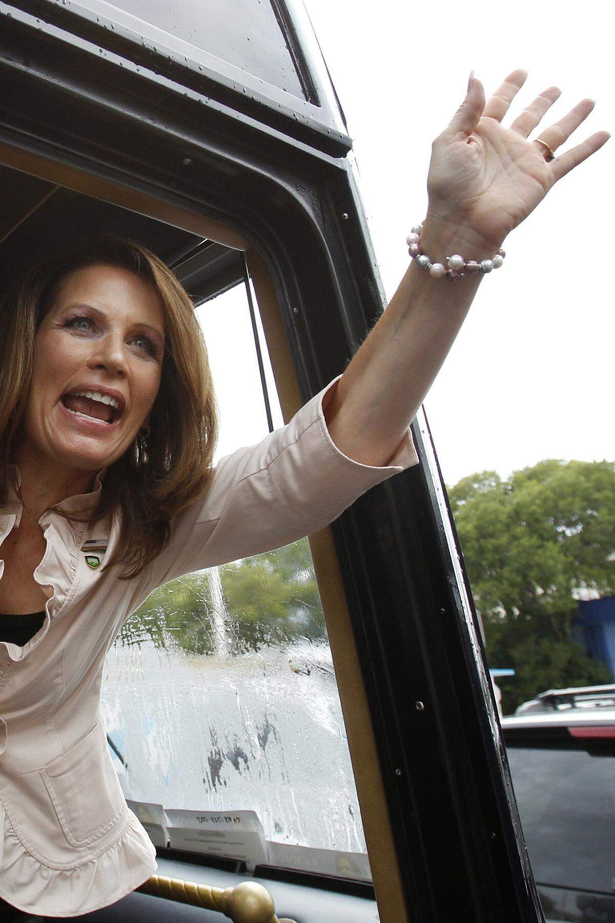 Sie hat ihre Kampagne schon nach der ersten Vorwahl beendet: Michelle Bachmann. In Iowa erhielt sie gerade einmal 5 Prozent der Stimmen, dabei hatte sie dort im vergangenen Sommer noch eine Testwahl für sich entschieden.