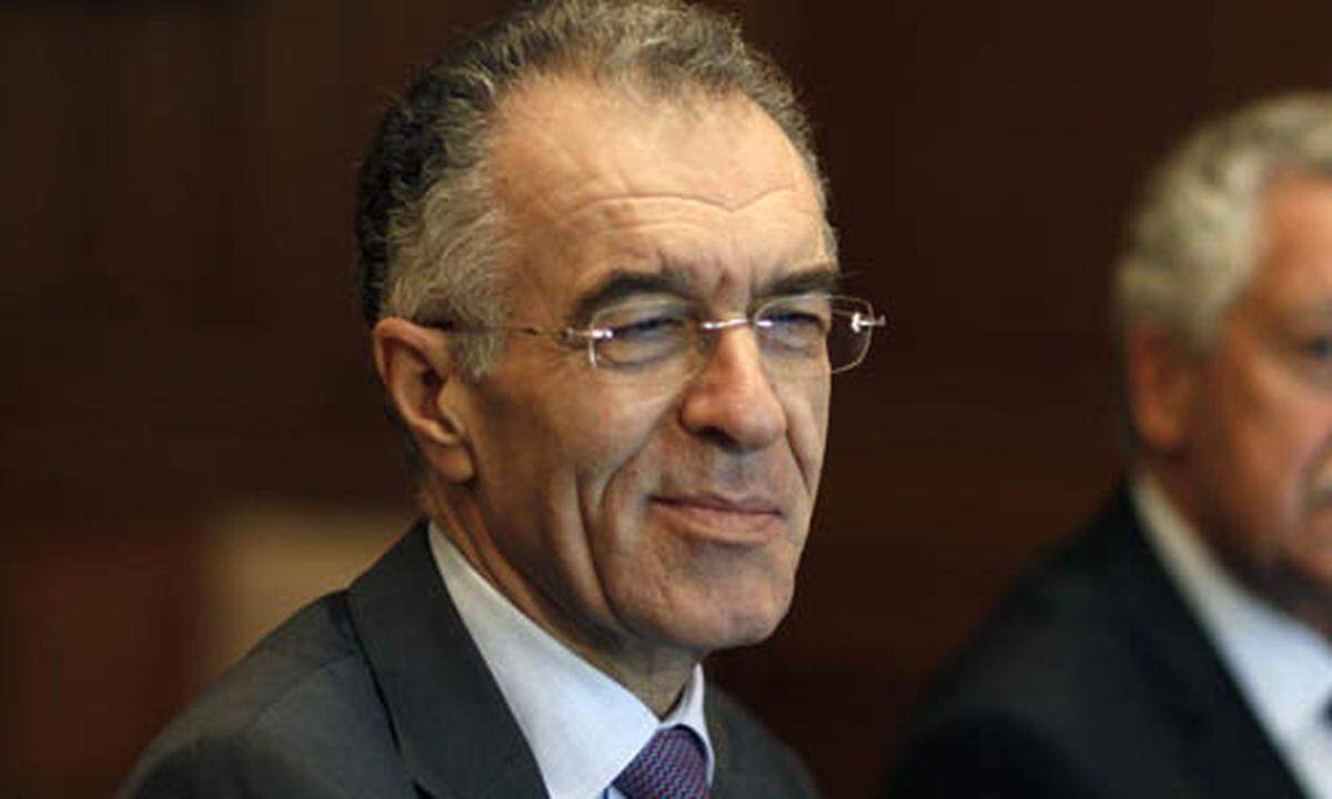 Griechischer Finanzminister Rapanos zurueckgetreten