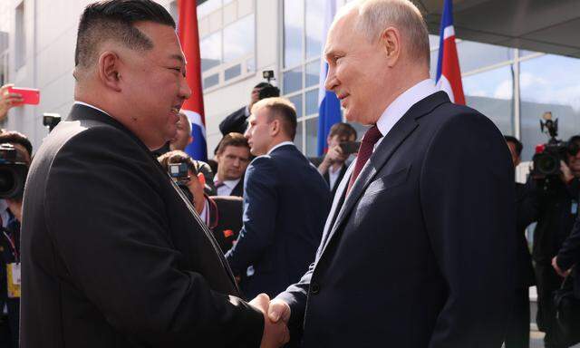 Kim Jong Un war erstmals seit vier Jahren wieder in Russland zu Besuch.