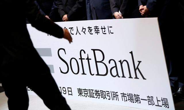 FILE PHOTO: Corp placard is prepared during a ceremony to mark the company's debut on the Tokyo Stock Exchange in Tokyo