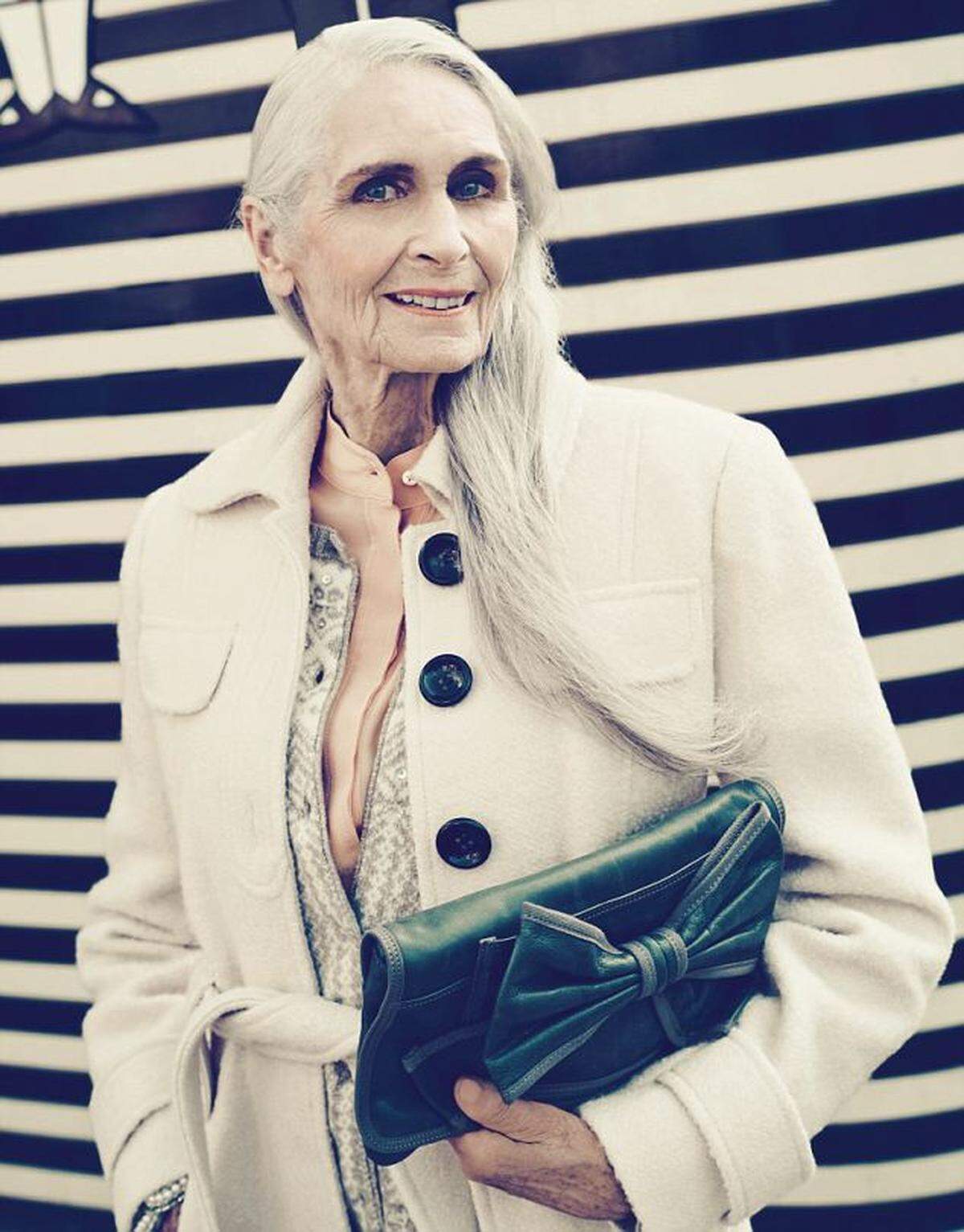 Schon im Vorjahr setzte die Modekette auf reifere Models. Damals posierte auch Daphne Selfe vor der Kamera.