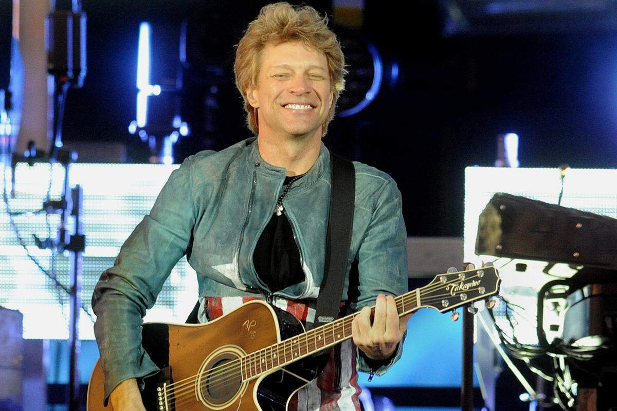 Auf Platz vier: Die Altrocker von Bon Jovi mit 82 Millionen Dollar.