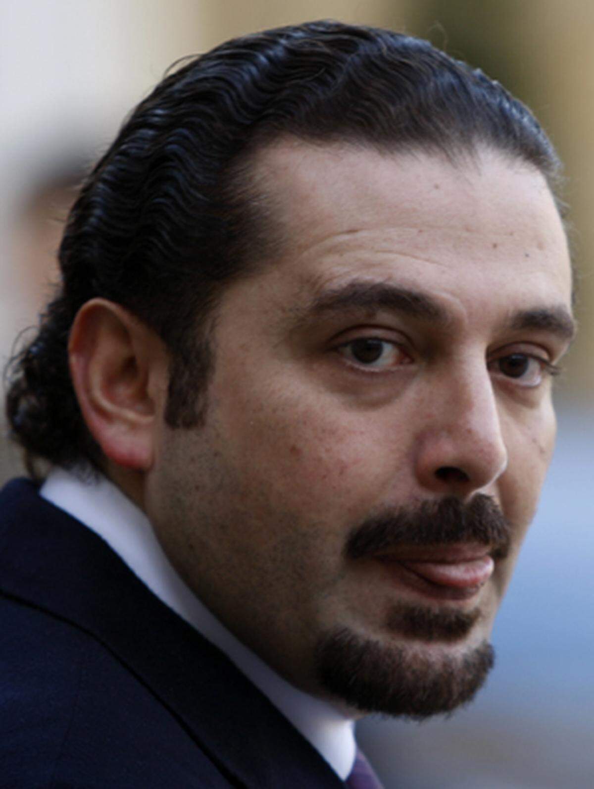 Das ist nicht Carlos aus "Desperate Housewifes", es ist der Sohn des libanesischen Premierministers Rafik Hariri. Er führt die Regentschaft seines Vaters aus, auch als General Manager von Saudi Oger, der Bau- und Telekomfirma der Familie.