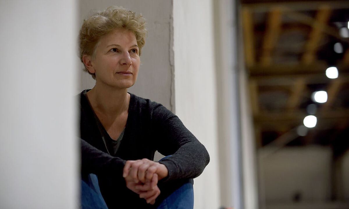 Choreografin Christine Gaigg im Semper Depot