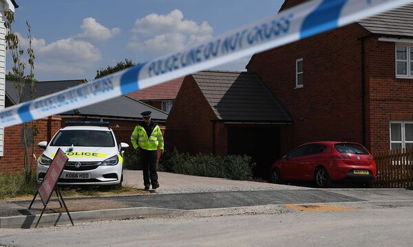 Absperrbänder in Salisbury - für die Bewohner seit März keine Seltenheit.