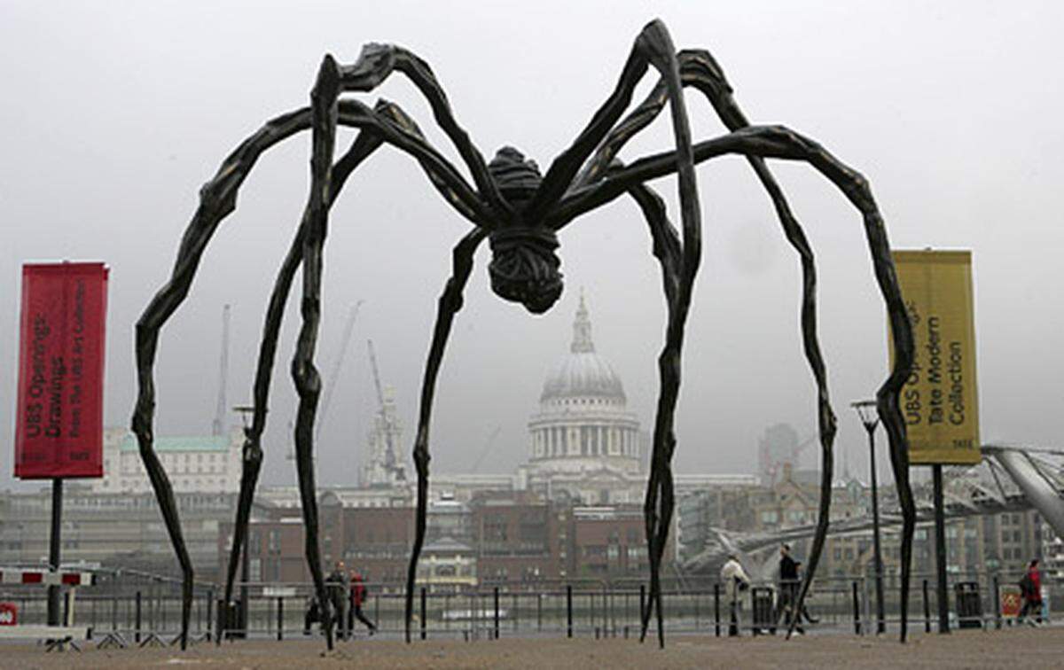 Ihre Skulptur "Spider" erzielte vor zwei Jahren bei einer Christie's-Auktion in Paris den Rekordpreis von 4,5 Millionen Dollar.