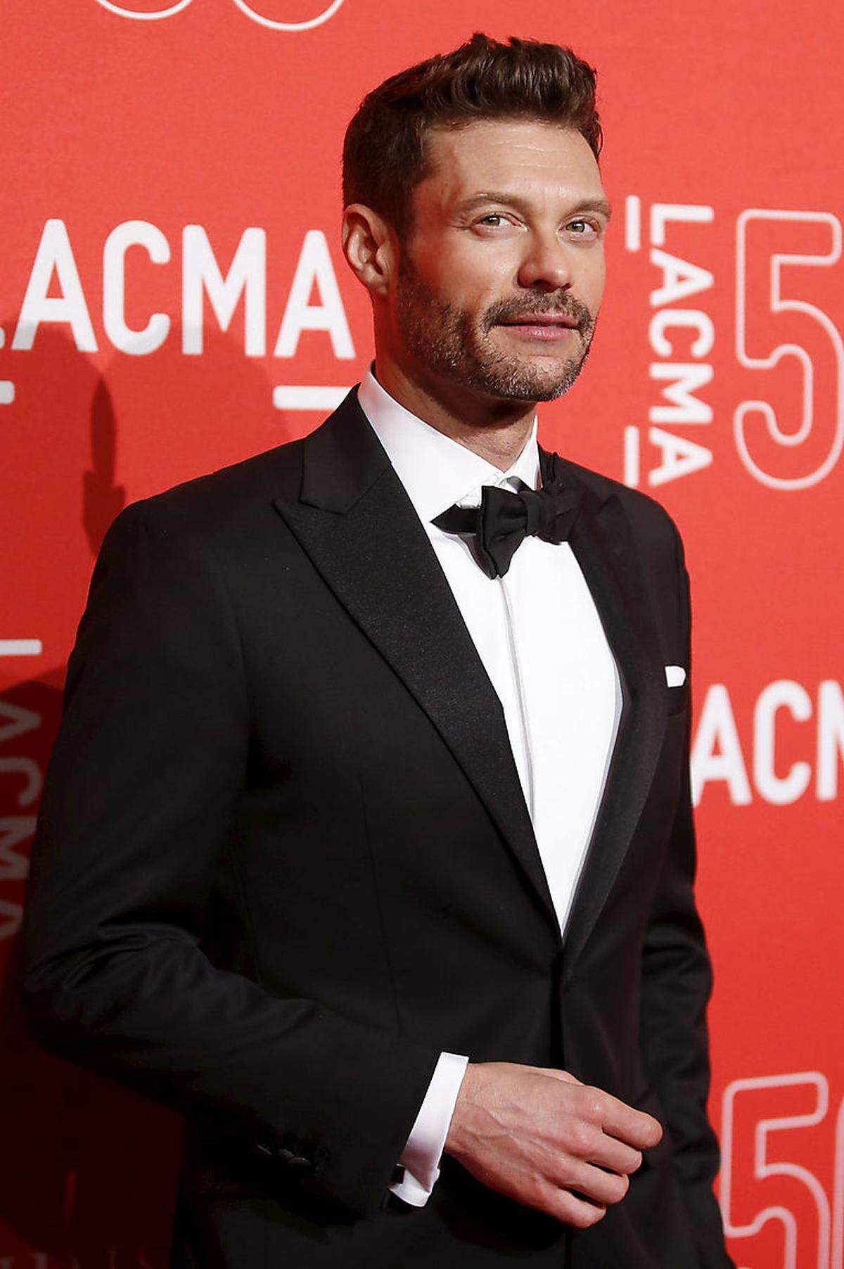 Moderator Ryan Seacrest (60 Millionen)