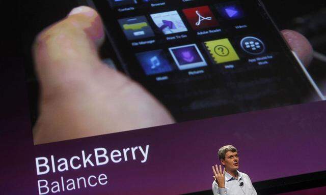 Blackberry 10: Video zeigt Vorseriengerät Z10