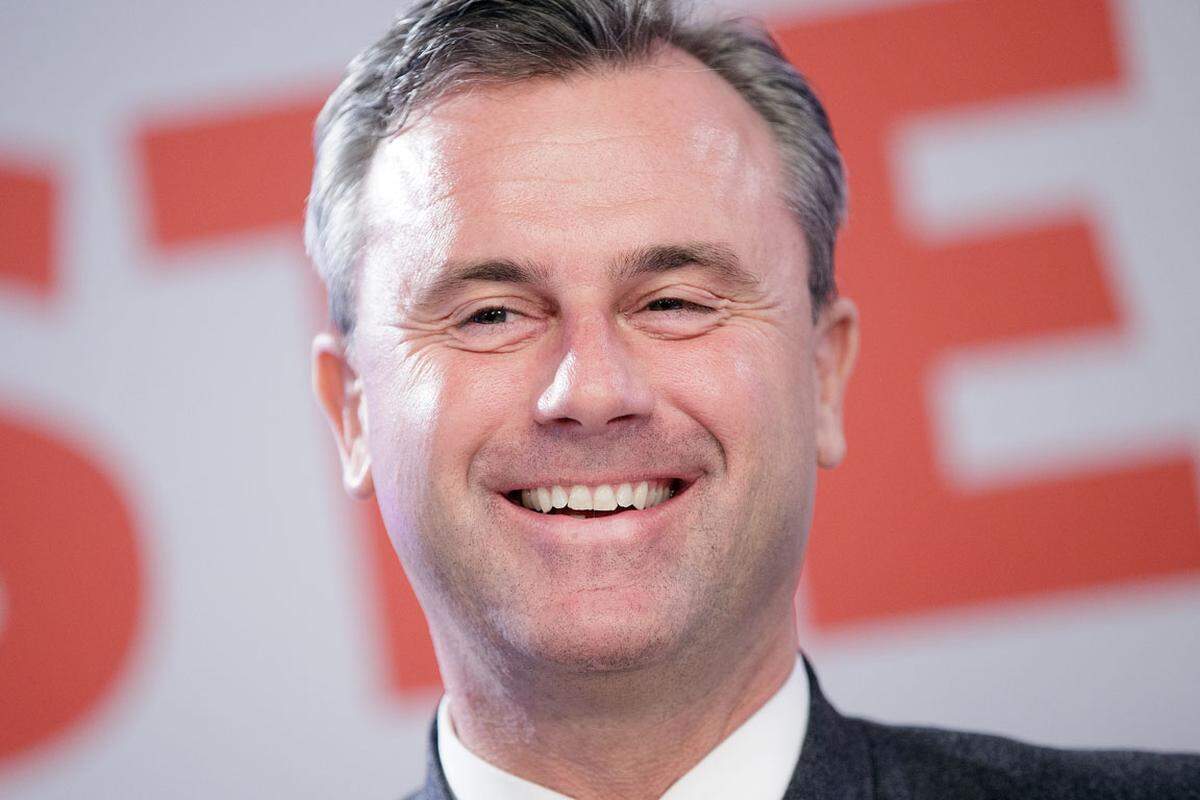 "Ich bin kein Grizzly, eher ein Panda." Der "geweckte Bär" Norbert Hofer (FPÖ).