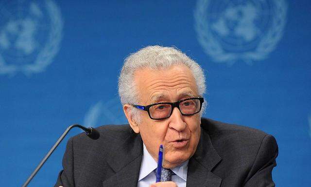 UN-Sonderbeauftragter Brahimi 