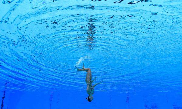 Vasiliki Alexandri startete souverän in die Schwimm-WM in Doha.