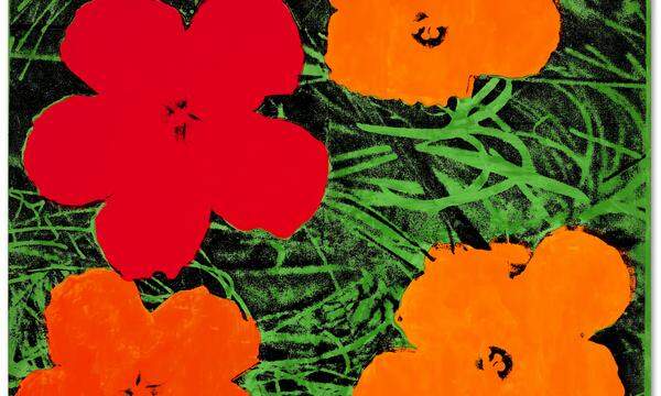 „Flowers“ von Andy Warhol sollen bei Christie’s 20 bis 30 Millionen Dollar bringen. 