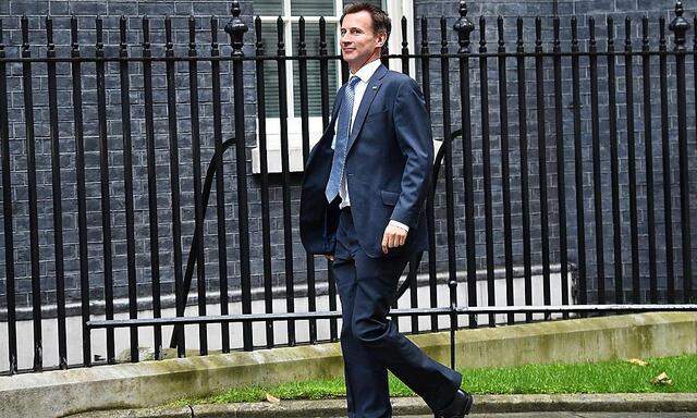 Arbeitsminister Jeremy Hunt