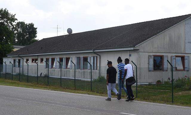 Das detusche Asylzentrum in Manching bei Ingolstadt.