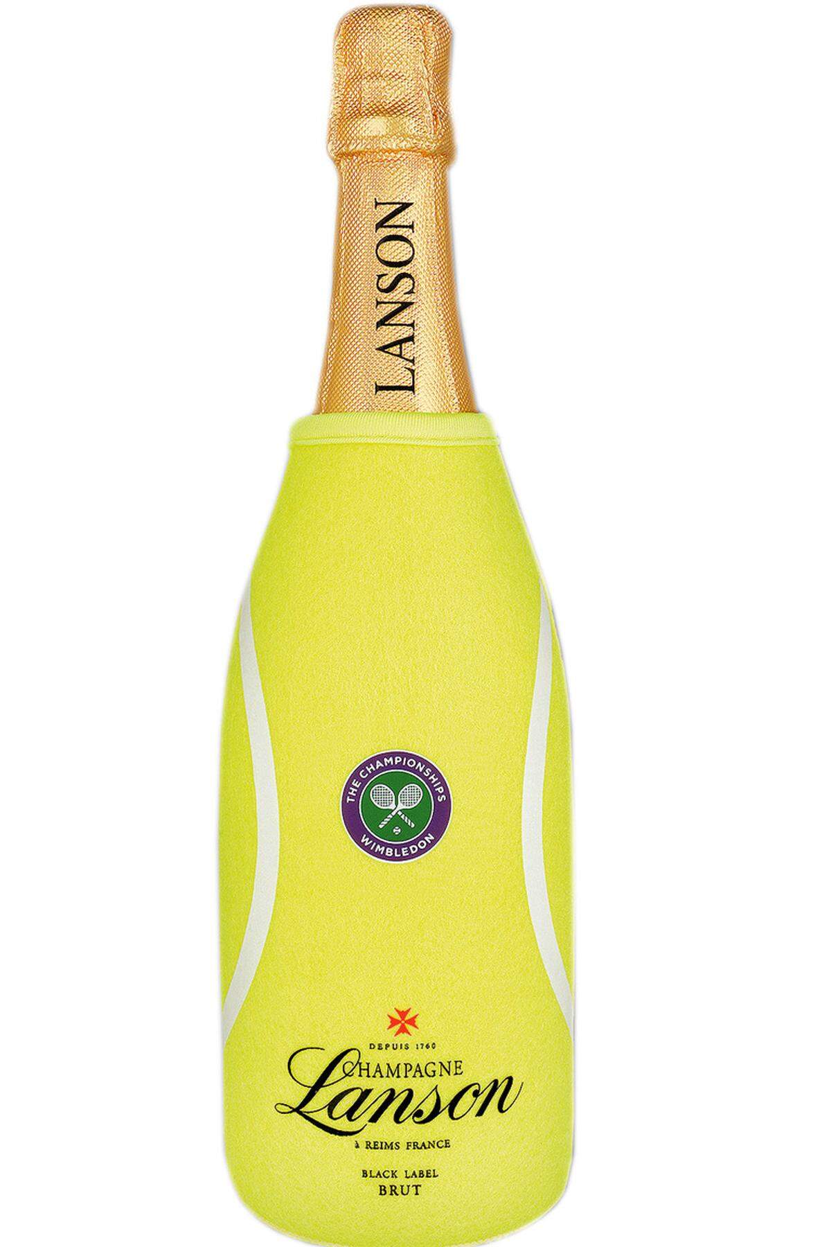 ... in der Wimbledon-Edition von Lanson, Preis auf Anfrage,www.lanson.com