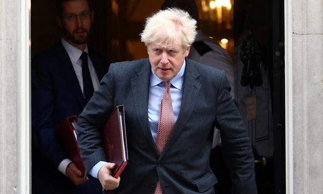 Großbritanniens Premier, Boris Johnson, riskiert einen harten Bruch mit Europa.