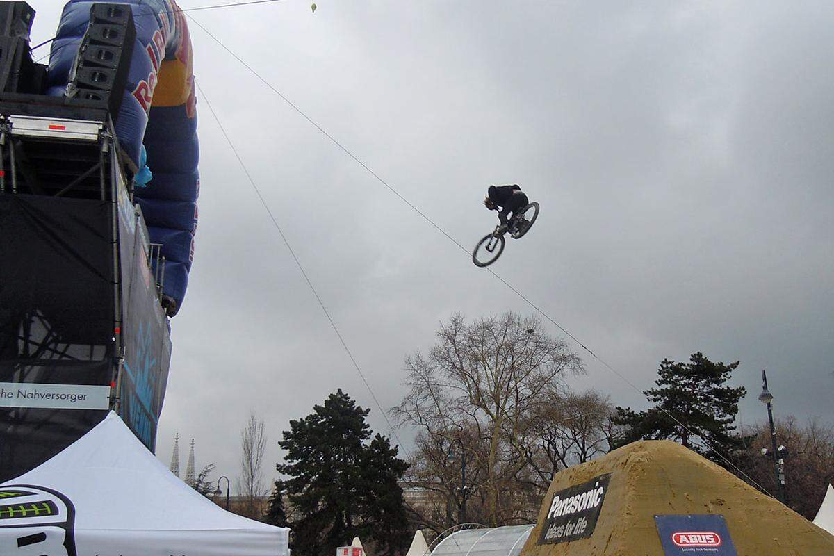 Einer der Höhepunkte beim Festival ist der bereits traditionelle Dirt-Contest "Vienna King Air".