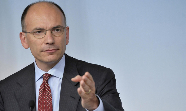 Premier Enrico Letta