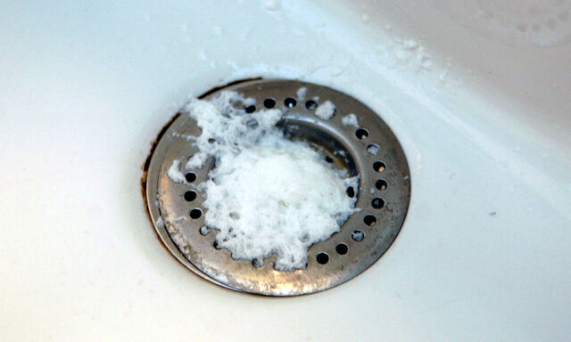 Abfluss eines Waschbeckens