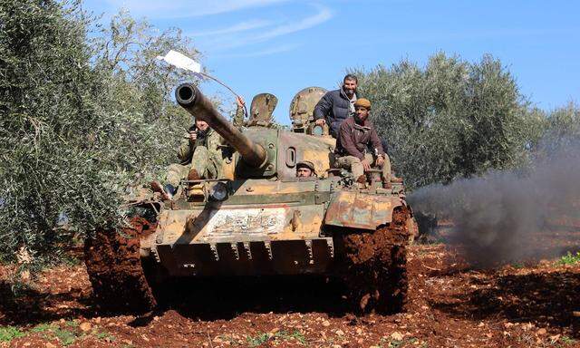 Mit der Türkei verbündete FSA-Kämpfer
