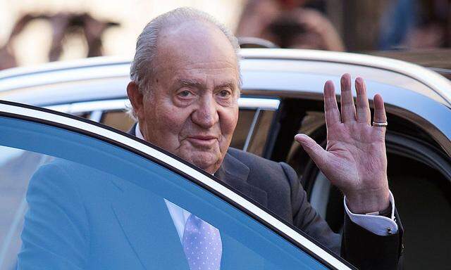 Der ehemalige König Juan Carlos auf einem Bild aus dem Frühjahr 2018.