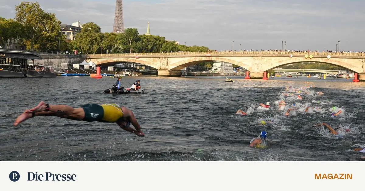 Anyone who voluntarily jumps into the Seine