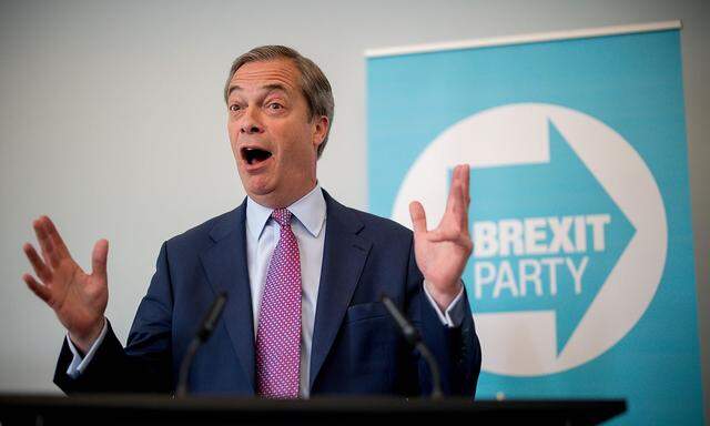 Wenn die Umfragen stimmen, kann sich Nigel Farrages neue Brexit-Partei auf viele Stimmen freuen.